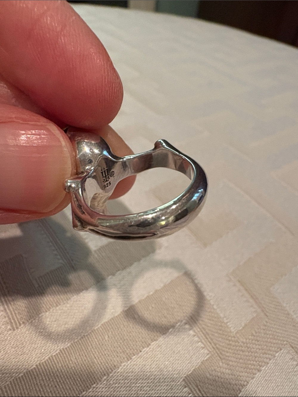 EUC James Avery Sculptural Bird Ring in Sterling Silver Size 4.5 - Picture 4 of 6